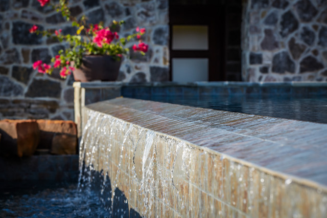 Ranch rustico-piscina