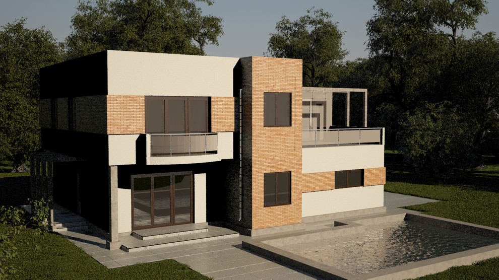 Вариант современного загородного дома