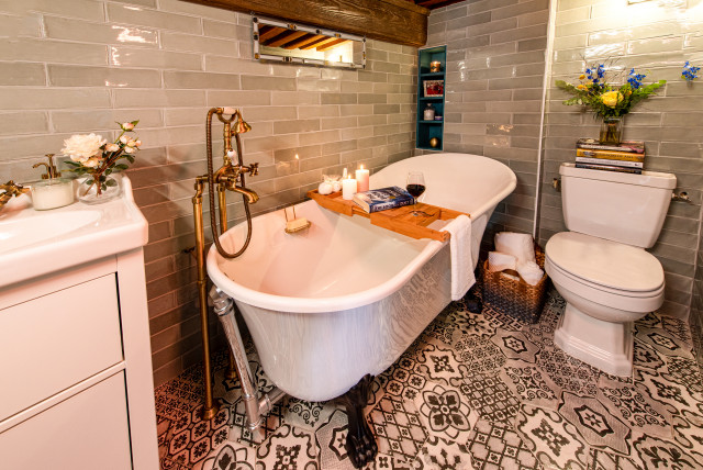 Studio Canut Lyon mid-century-badezimmer