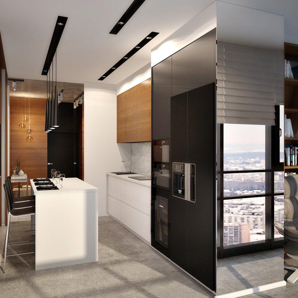 Квартира в Екатеринбурге с керамогранитом от фабрики Grespania