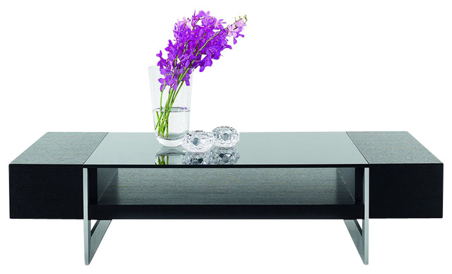 modrest glen modern black oak coffee table - contemporary - coffee modrest glen modern black oak coffee table - contemporary - coffee