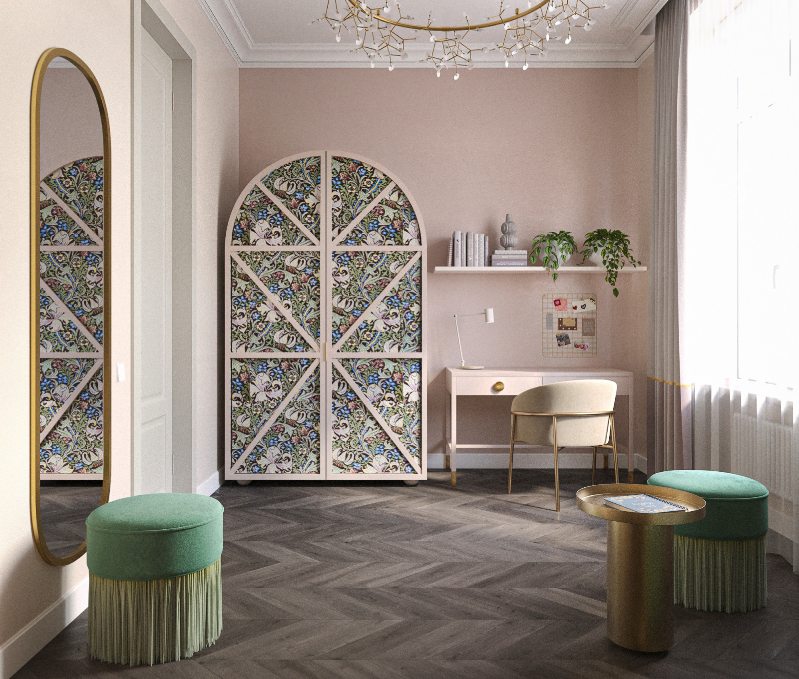 Детская комната для юной леди, ЖК Суббота, Москва