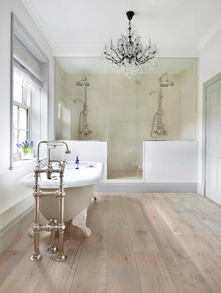 This is an example of a rural bathroom in Surrey.