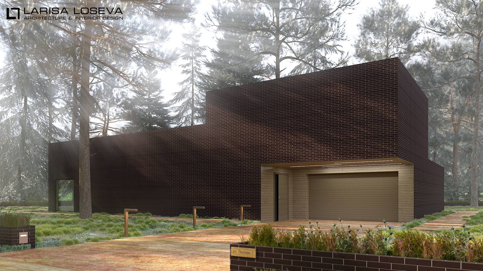 Проект коттеджа 300 м2 под Выборгом