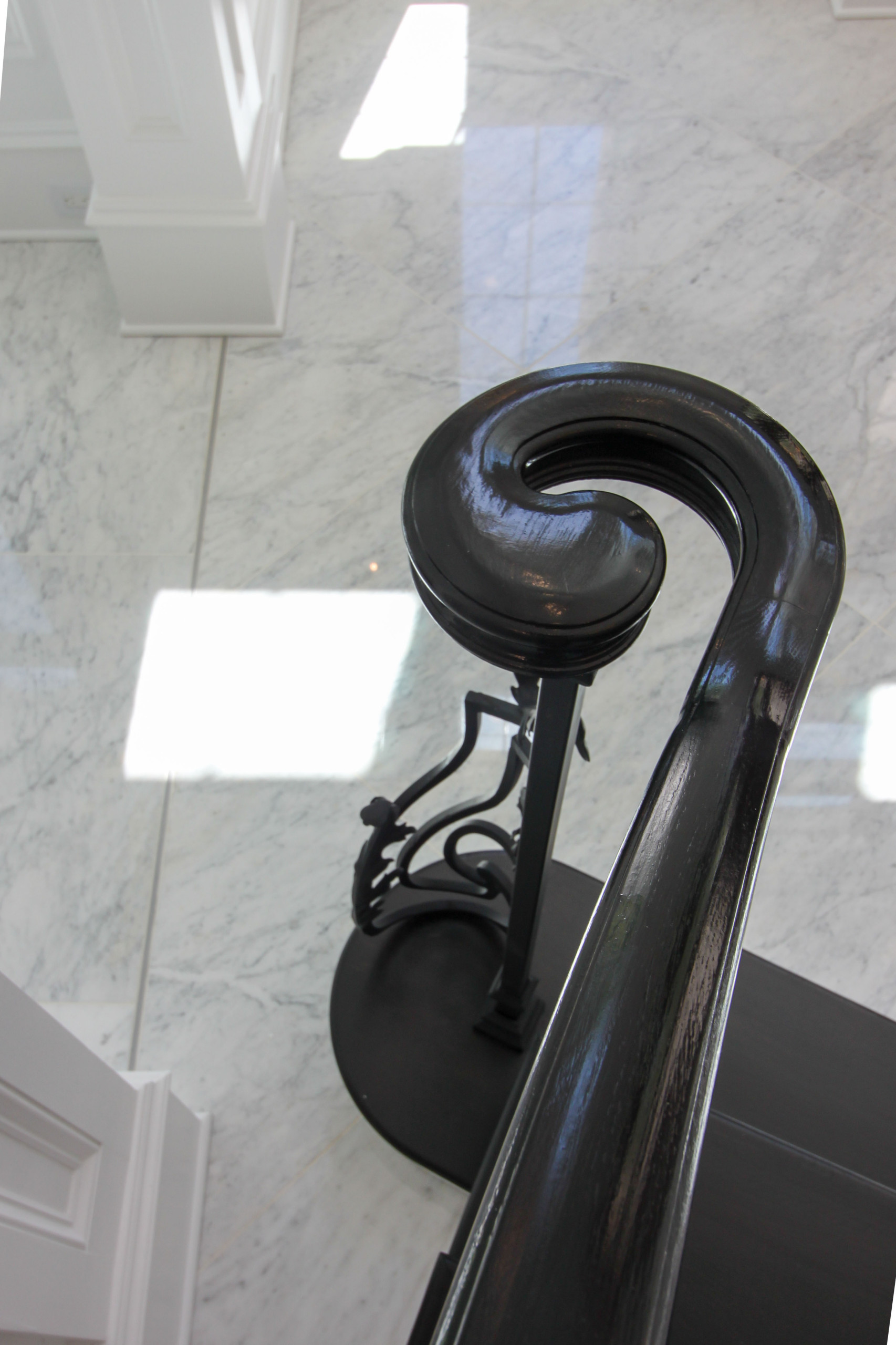92_Grand Double Staircase in Exquisite Custom Home, Great Falls VA 22066
