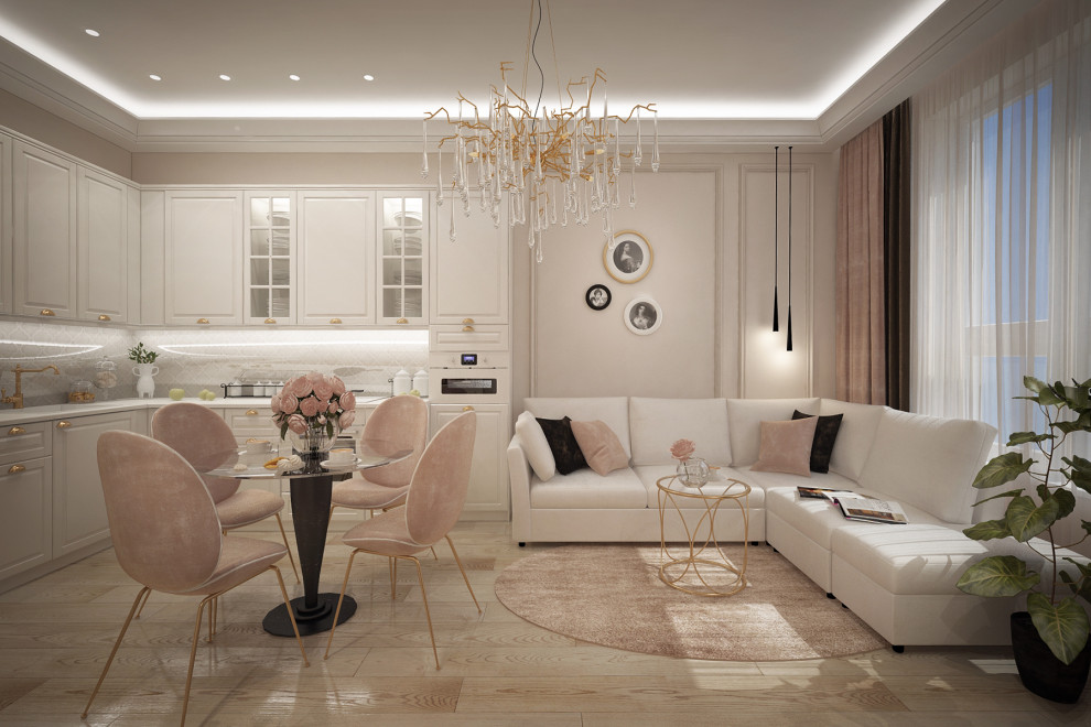 Гостиная-кухня