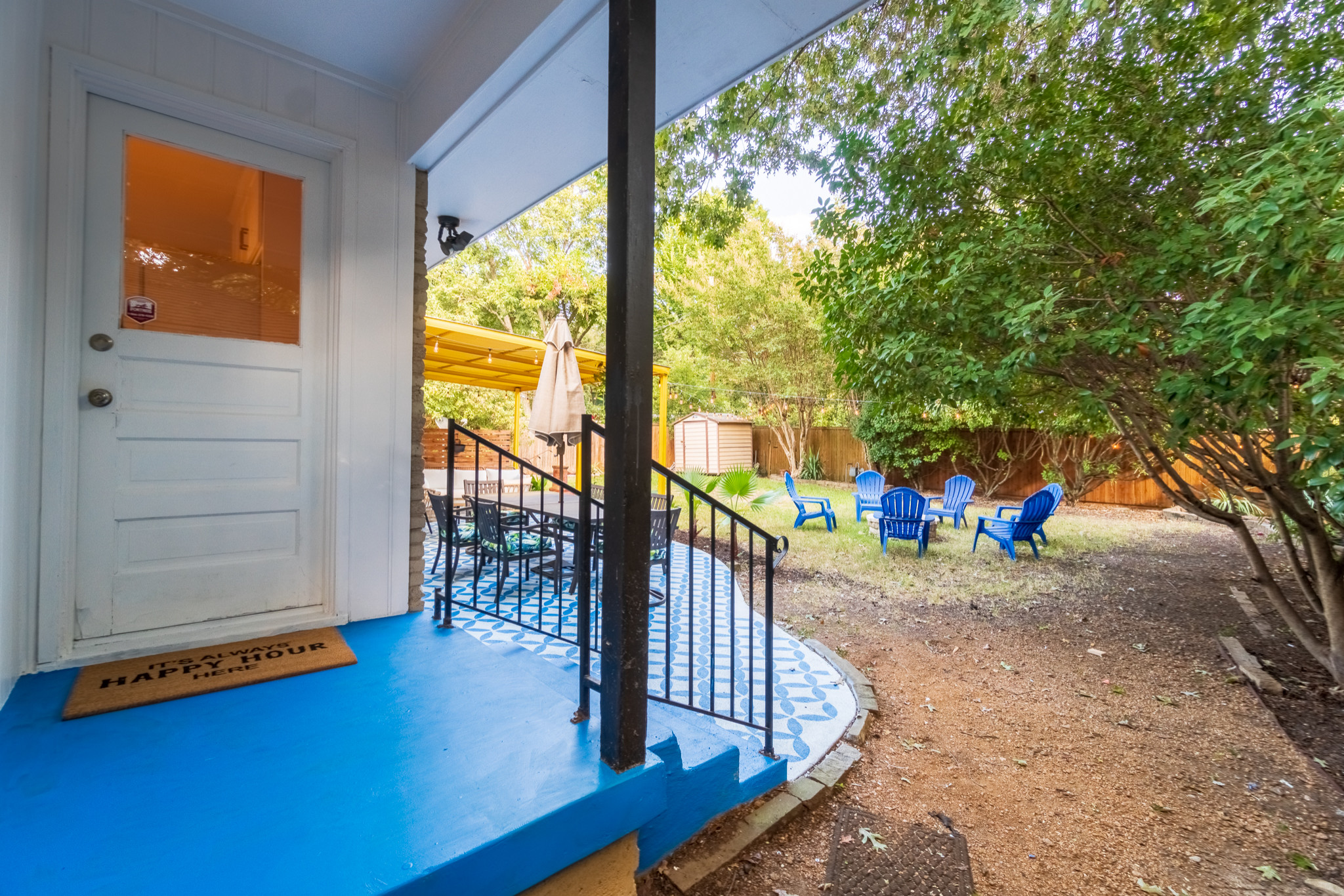 Colorful Maximalist Airbnb Concept - East Dallas