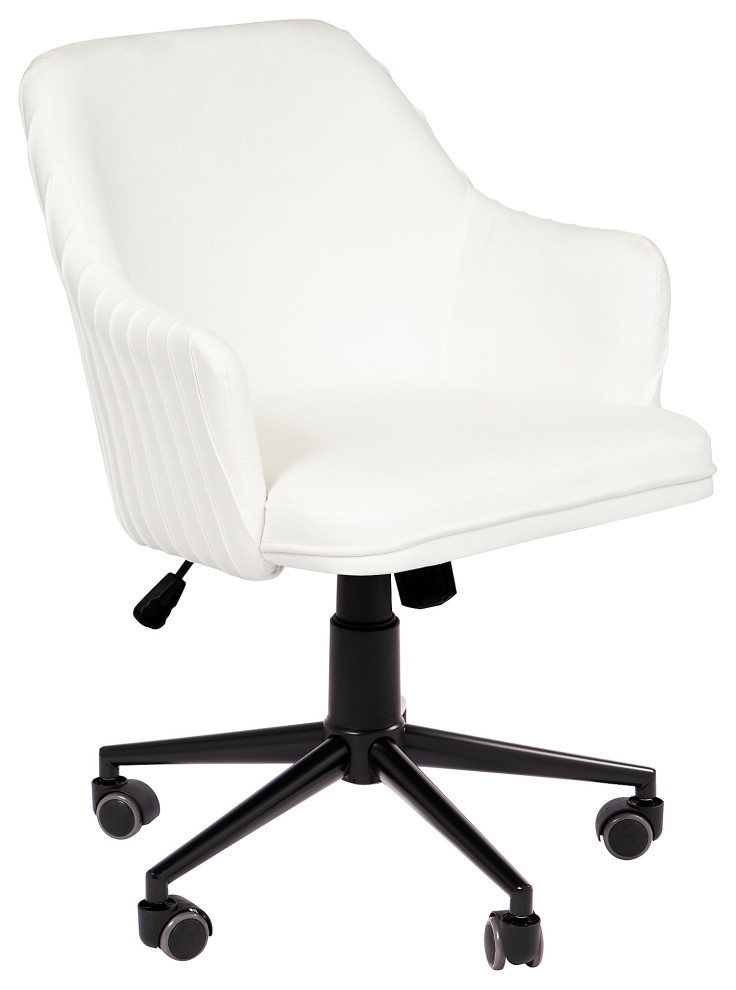 Adelyn Swivel Vanity Chair Transitional Vanity Stools And Benches