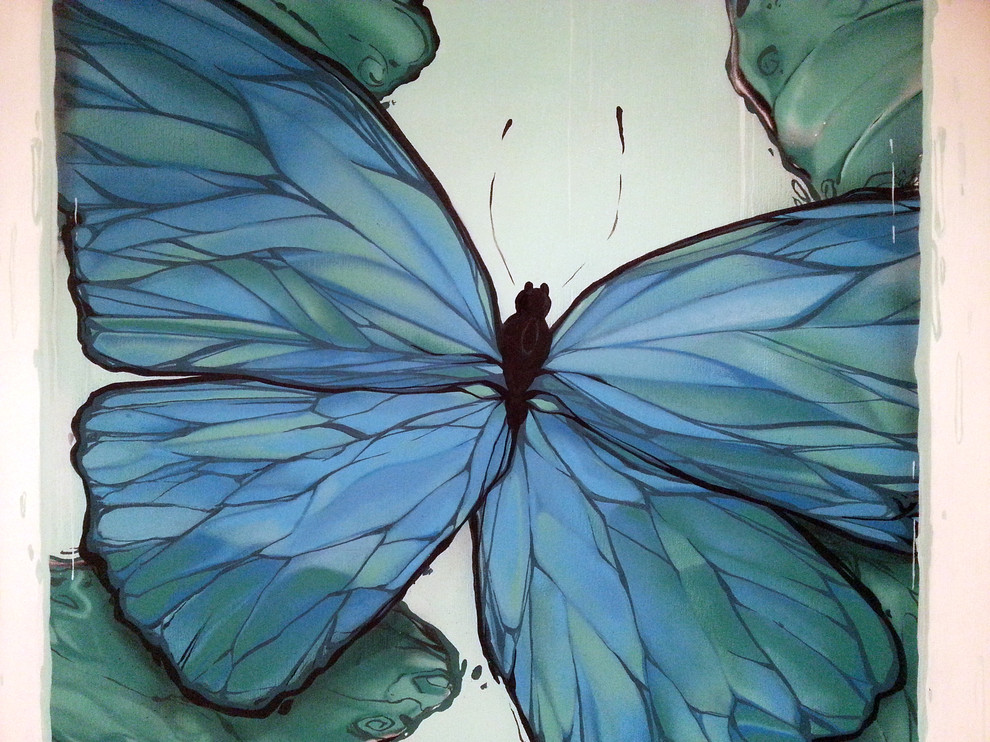 "Butterfly" in the bedroom