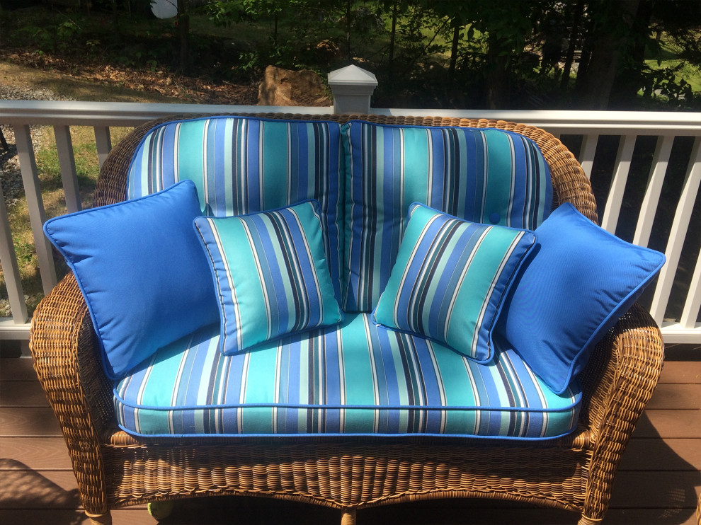 Inspiration for a coastal deck remodel in Boston