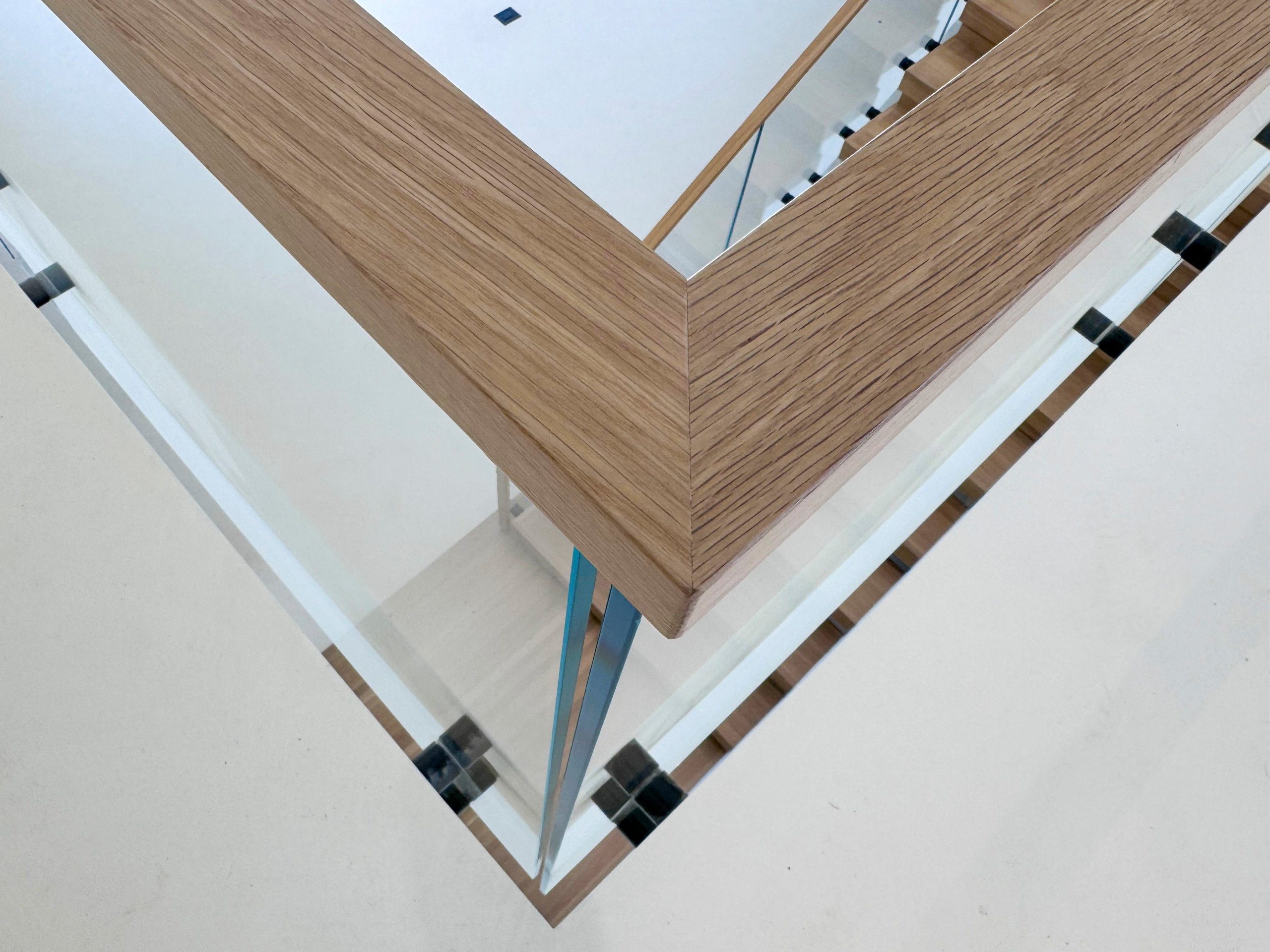 126_Visually Open and Light Contemporary Staircase, Mclean, VA 22102