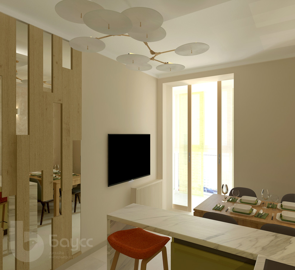 Проект "ФИСТАШКОВЫЙ". Квартира 85 кв. м