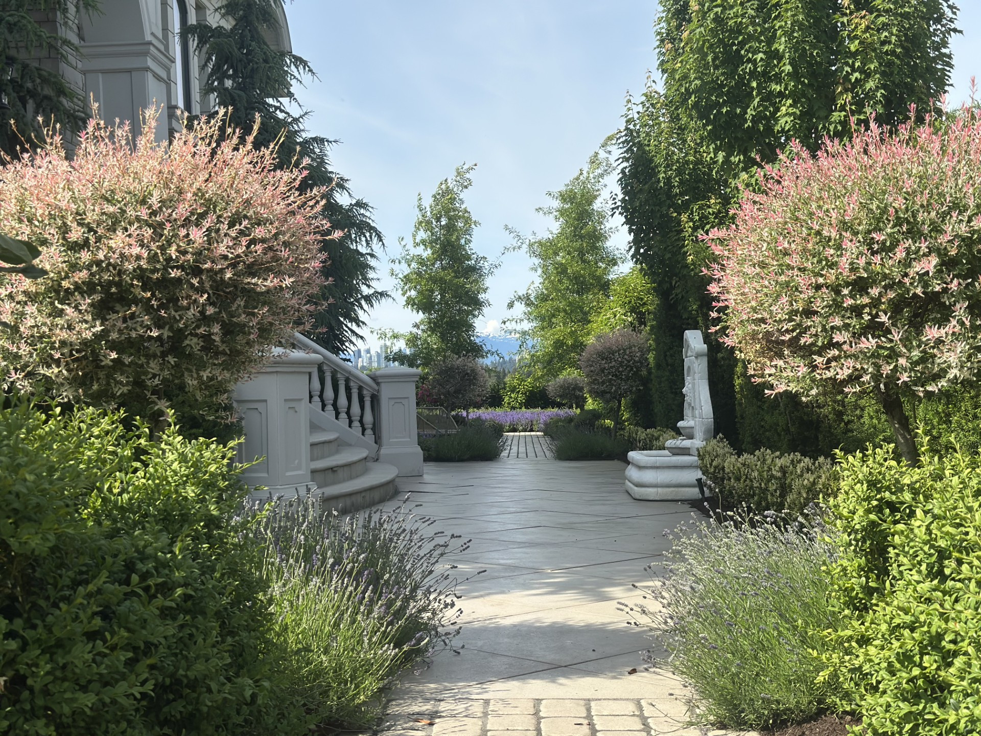 A French Themed Garden