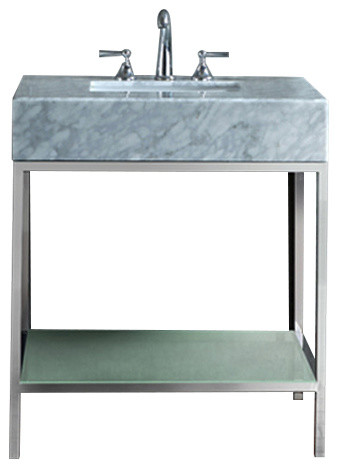 Bathroom Vanity Set Stainless Steel Contemporary Bathroom Vanity Set Stainless Steel
