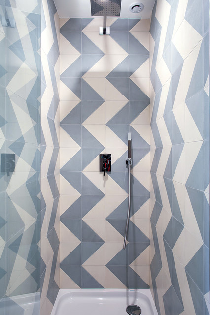 Neuilly contemporary-badrum
