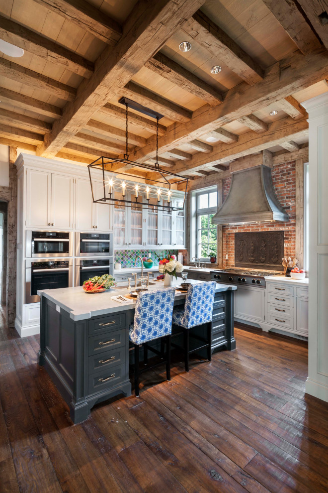 Waterfront French Eclectic - French Country - Kitchen - New York - by ...