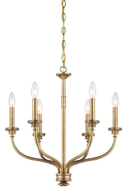 Minka Lavery 4176-249 Harbour Point Chandelier In Liberty Gold