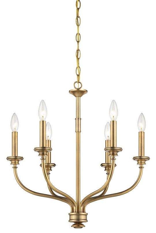 Minka Lavery 4176-249 Harbour Point Chandelier In Liberty Gold