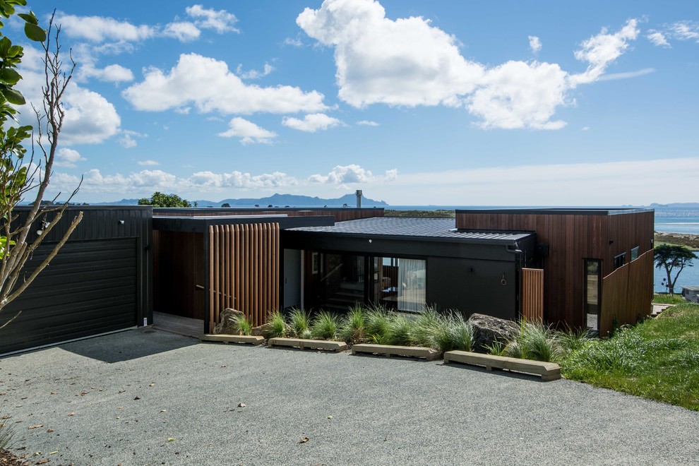 Modern exterior in Auckland.