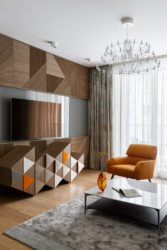 Интерьер квартиры в ЖК Smolensky De Luxe