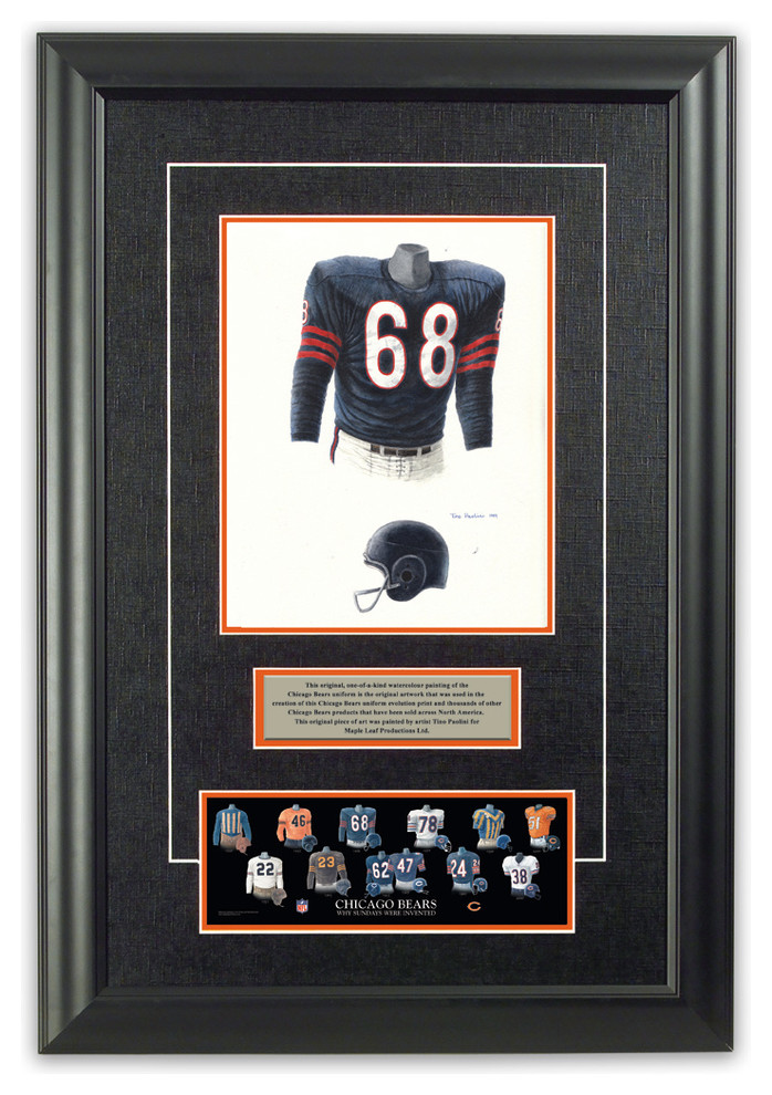 Chicago Bears Justin Fields Fanatics Authentic Framed 15 x 17 Stitched  Stars Collage