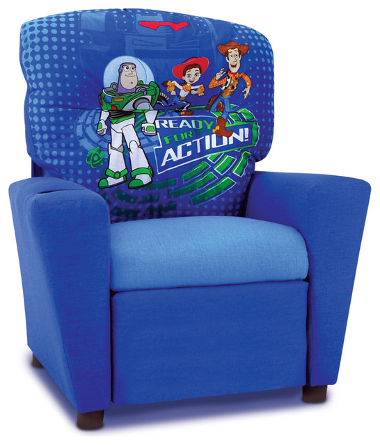 Toy Story 3 Kids Recliner In Blue