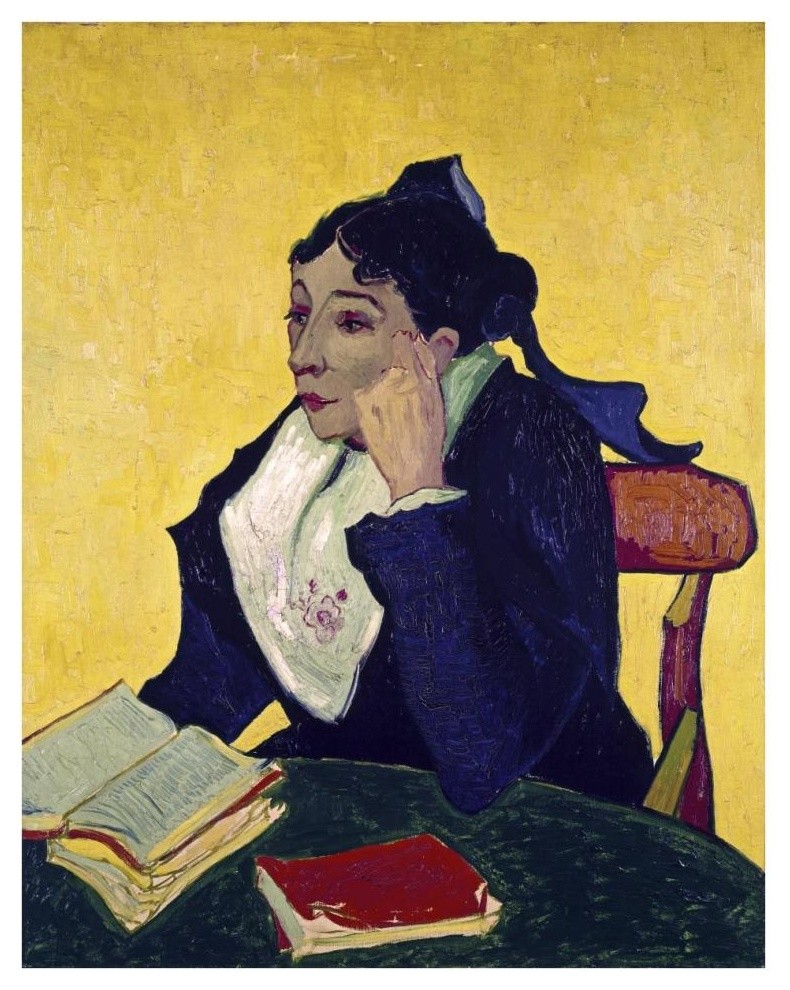 "L'Arlesienne: Madame Joseph Michel Ginoux" Print by Vincent Van Gogh, 30"x38"