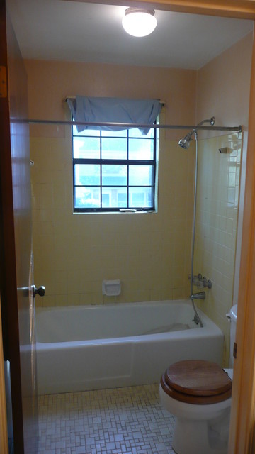 Transitional bathroom transitional