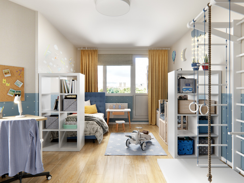 Комната для двух братьев 10 лет и 4 года