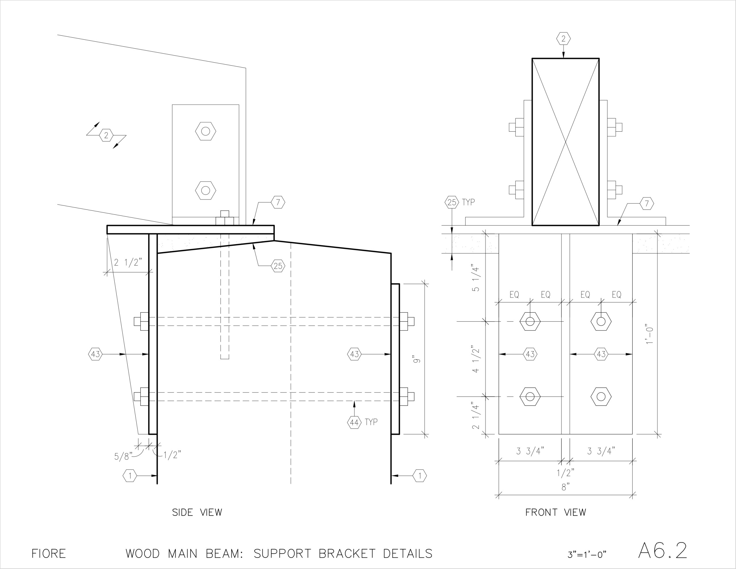 WOOD BEAM DETAILS