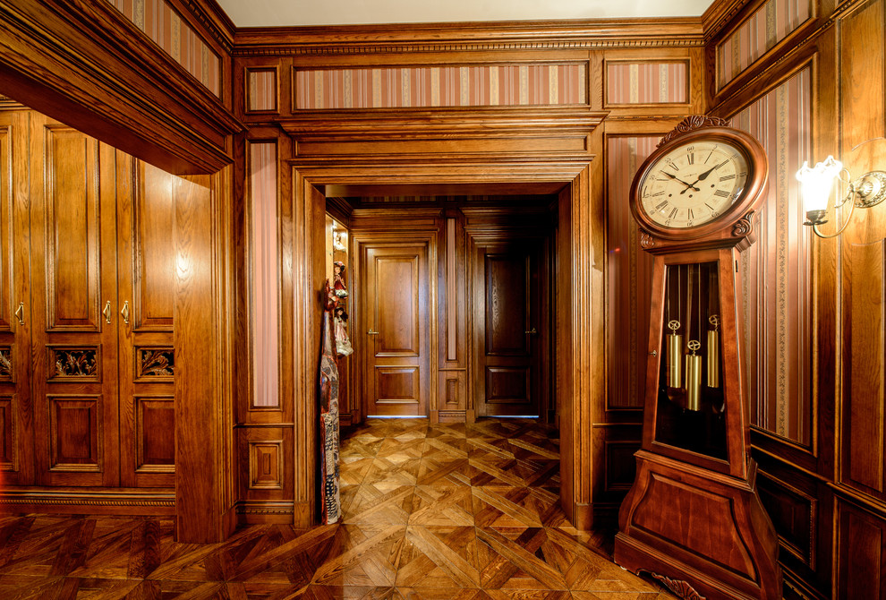 Отделка квартиры деревом