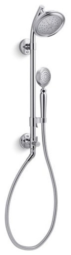 Kohler Hydrorail-S Shower Column Kit with Artifacts, Polished Chrome
