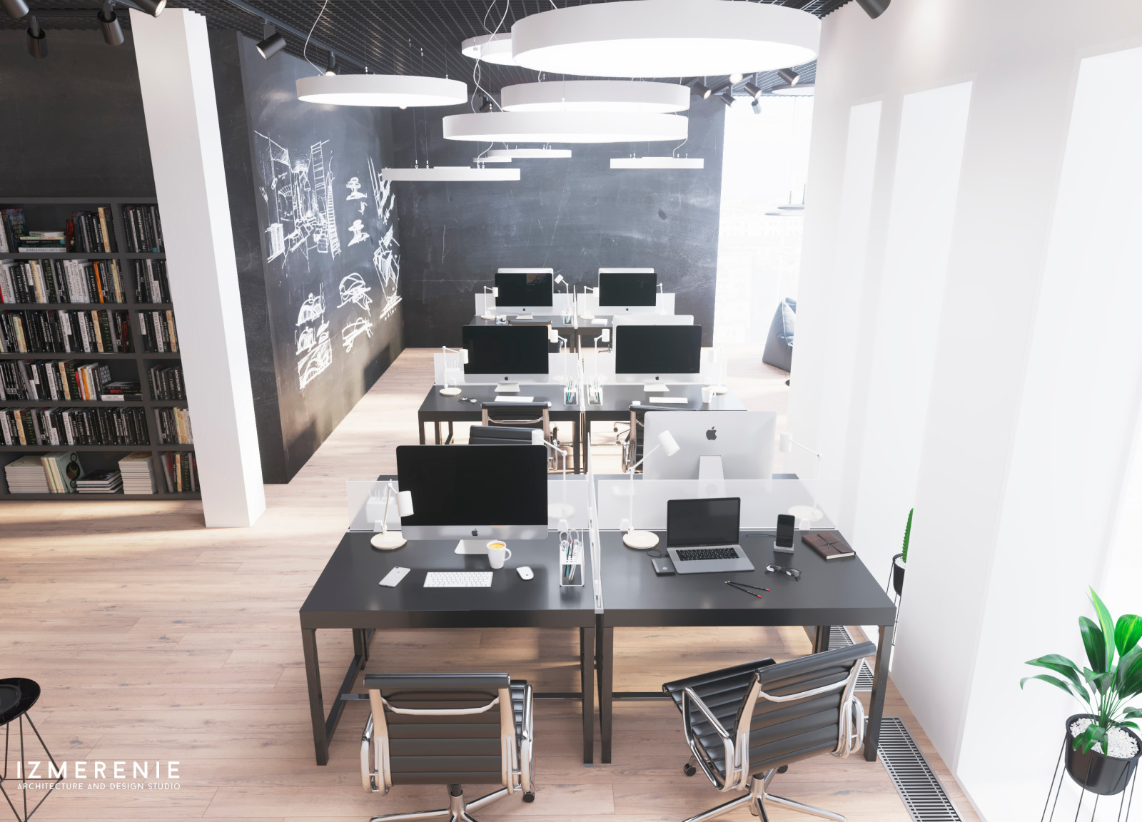 Интерьер архитектурной студии