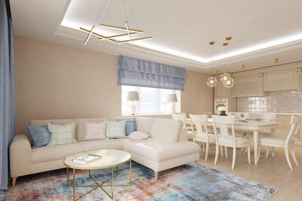 Проект квартиры "Голубая нега"