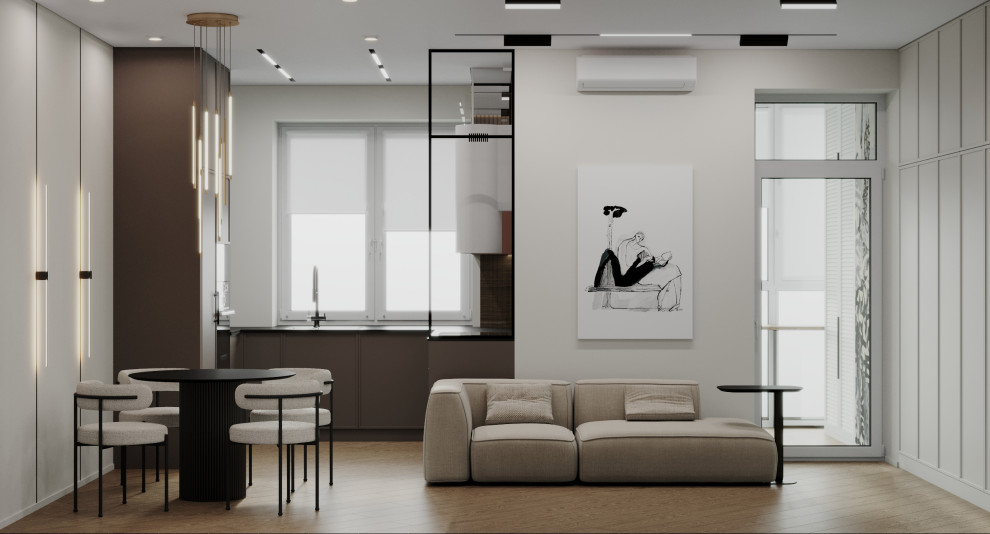 Проект квартиры для двоих. г.Брянск