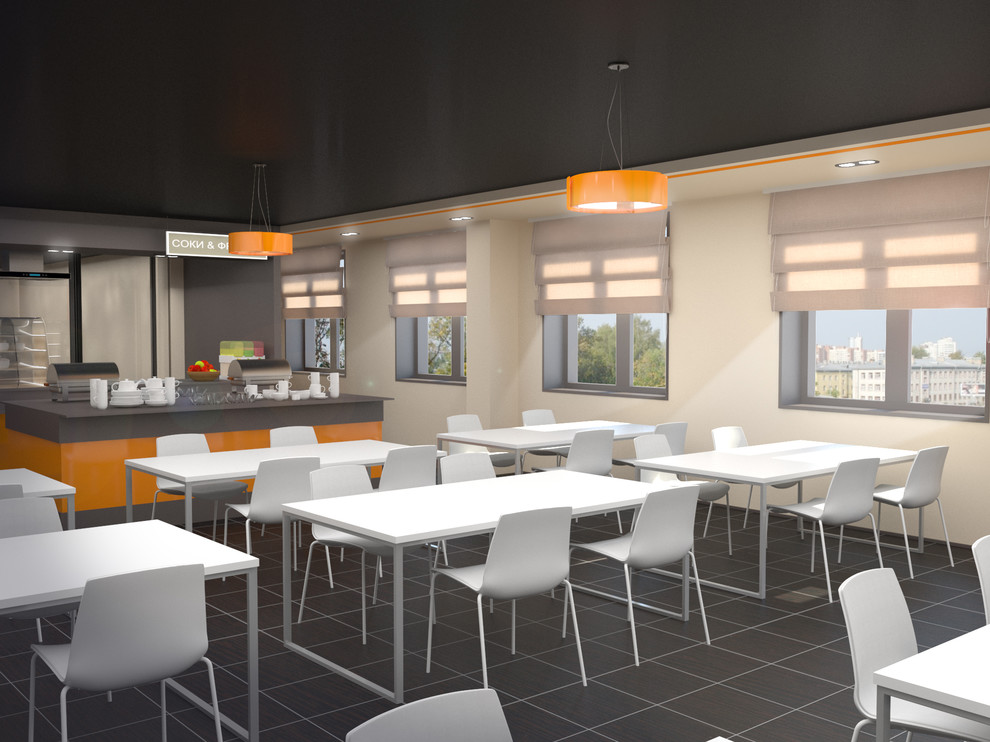 Интерьер студенческого кафе