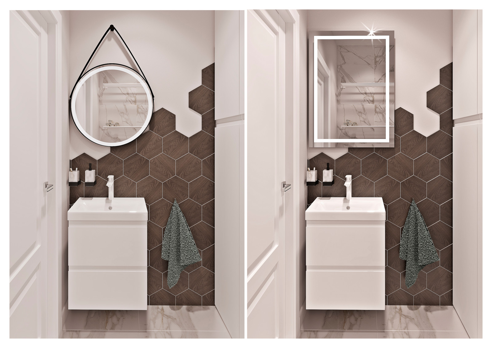 Двухкомнатная квартира для семьи в ЖК Загорье