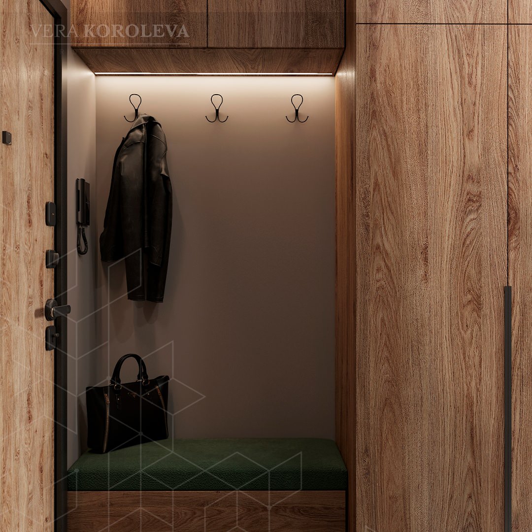 Дизайн-проект квартиры-студии в Подмосковье