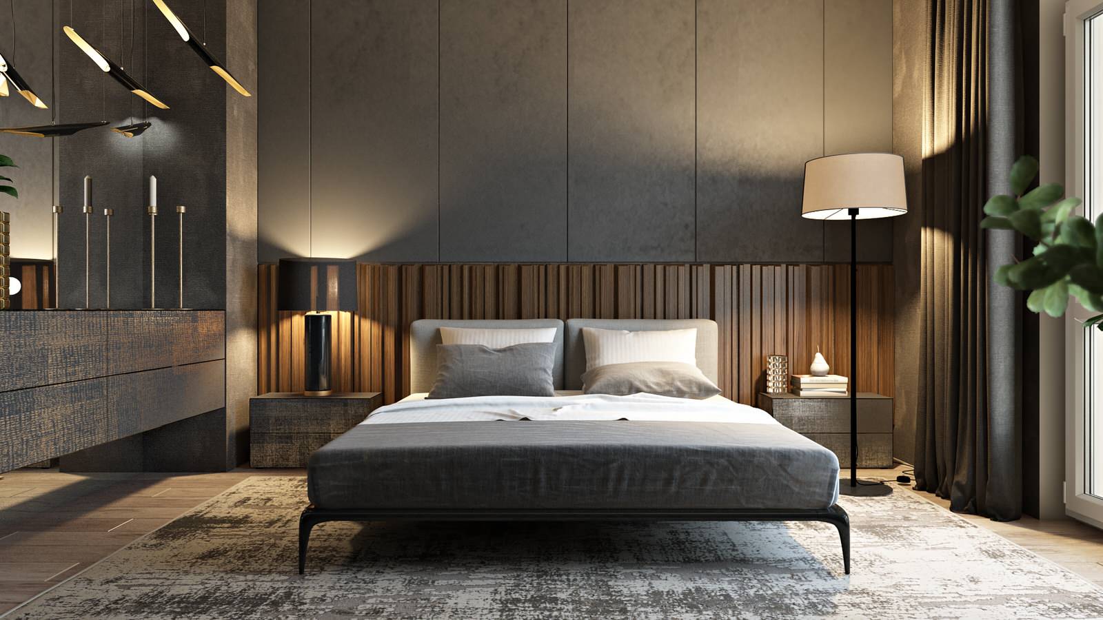 Спальни в современном стиле