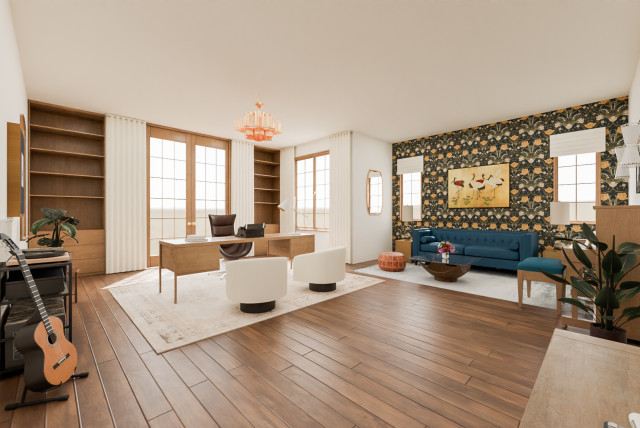 3D Room Designs Inspired by 4 Chart-topping Music Icons | Houzz UK