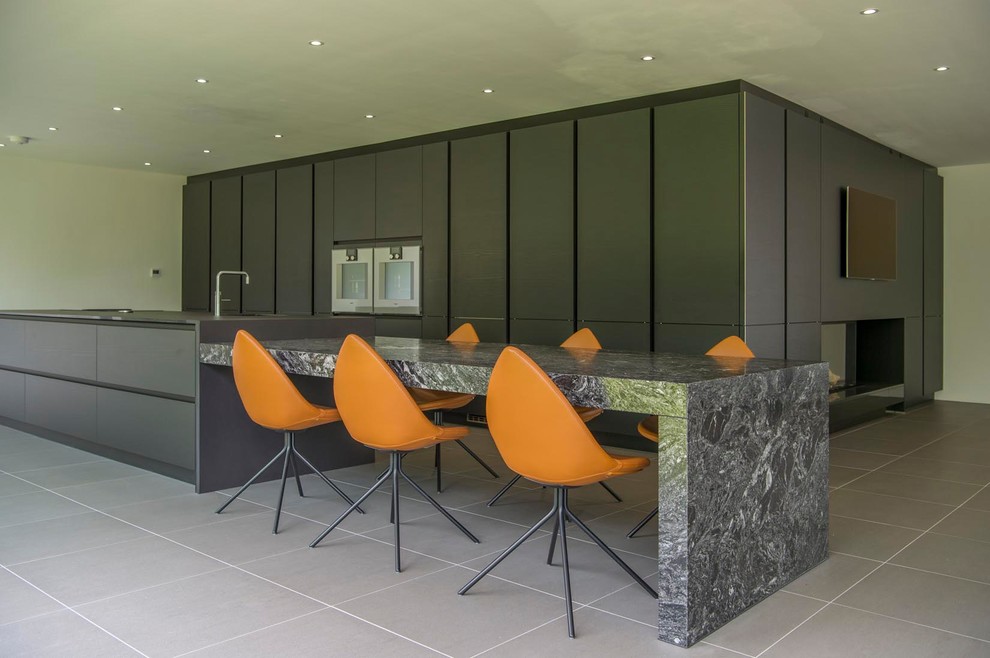 Modern bungalow kitchen.
