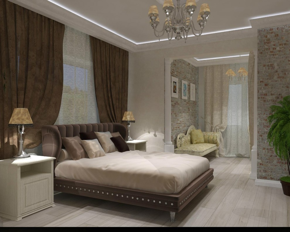 Микс стилей в частном доме