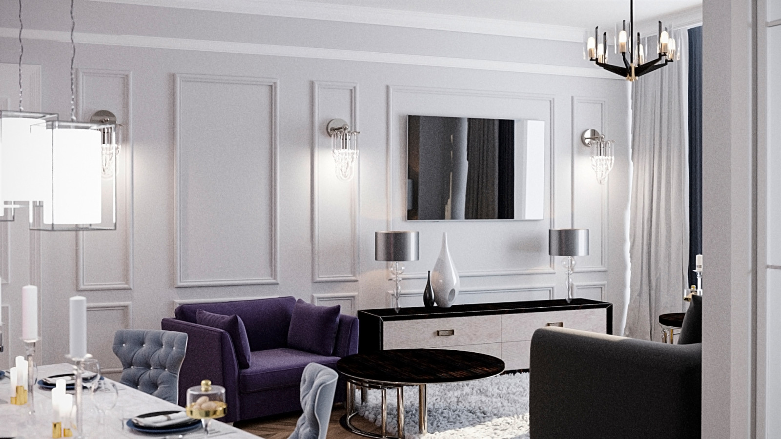 Эскиз квартиры. Реализация уже сегодня.