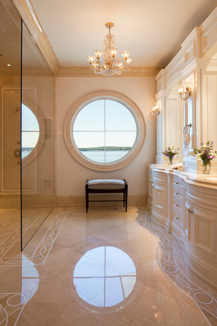 Seascape Main House traditional-bathroom