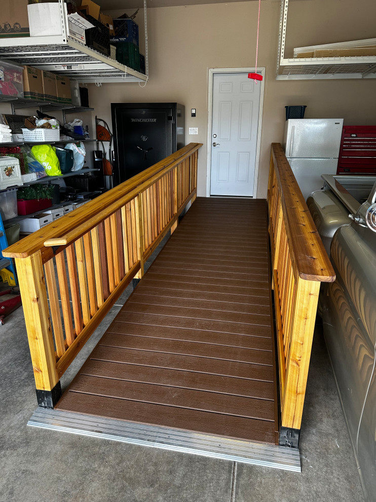 ADA Bathroom/Garage Retrofit and New Flooring