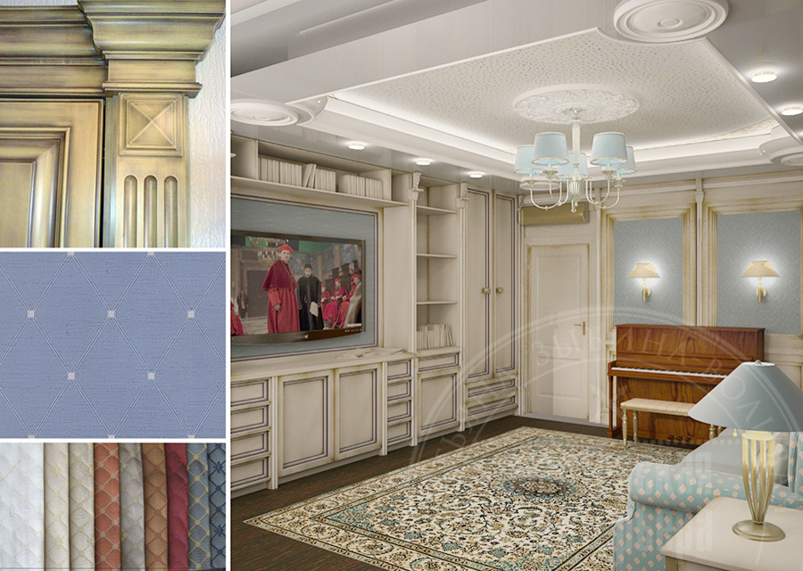 Дворянское Гнездо 2-уровневая кв в Пушкине