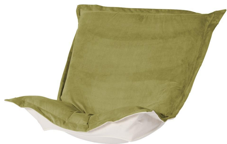Puff Chair Cushion HOWARD ELLIOTT Bella Moss Contemporary Seat