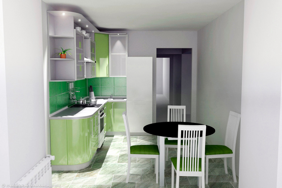 Форэскиз перепланировки кухни