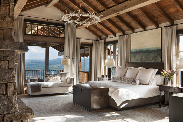 Andesite Family Lodge rustic-bedroom