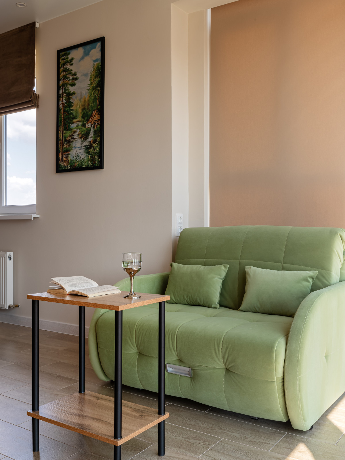 Двухкомнатная квартира для семейной пары